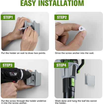 Leaf Blower Wall Mount Holder Compatible - Image 7