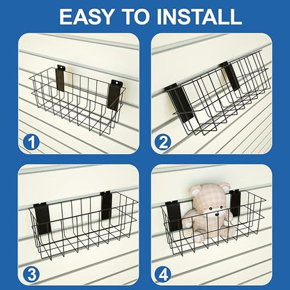 NeatiEase 29 PCS Slatwall Accessories Kit - Image 6