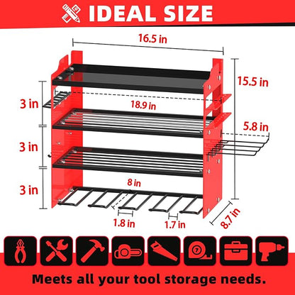 Power Tool Organizer Wall Mount - Image 2