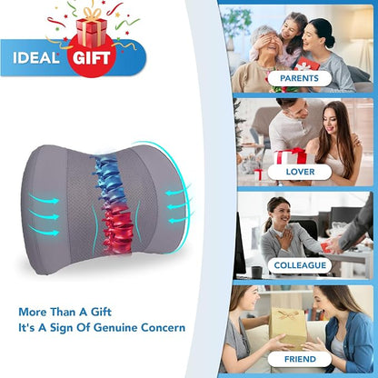Lumbar Support Pillow for Car, Memory Foam Lumbar Pillow for Lower Back Pain - Image 7