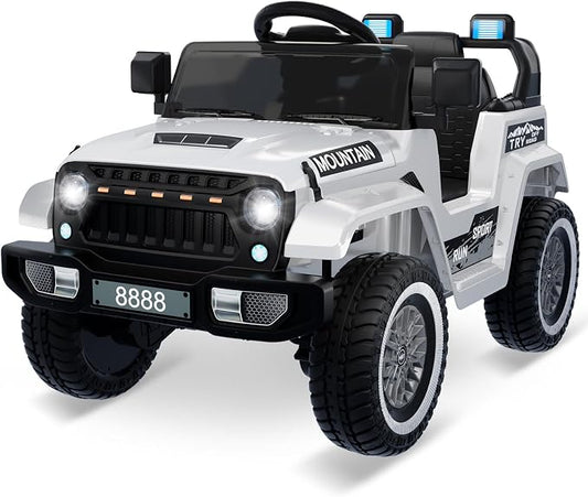 12V Kids Ride On Truck Car, Battery Powered Electric Vehicles by Garvee