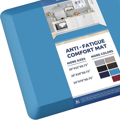 KitchenClouds Kitchen Mat Cushioned Anti Fatigue Rug 24"x70" Waterproof by KitchenClouds