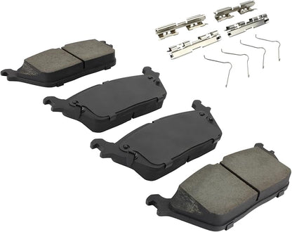 Premium Ceramic Rear Brake Pads Compatible - Image 2