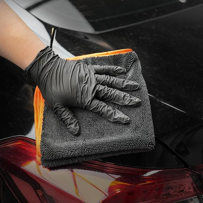 SPTA Microfiber Car Drying Towels, Cleaning Cloth Towels, Twist Pile Rapid - Image 8