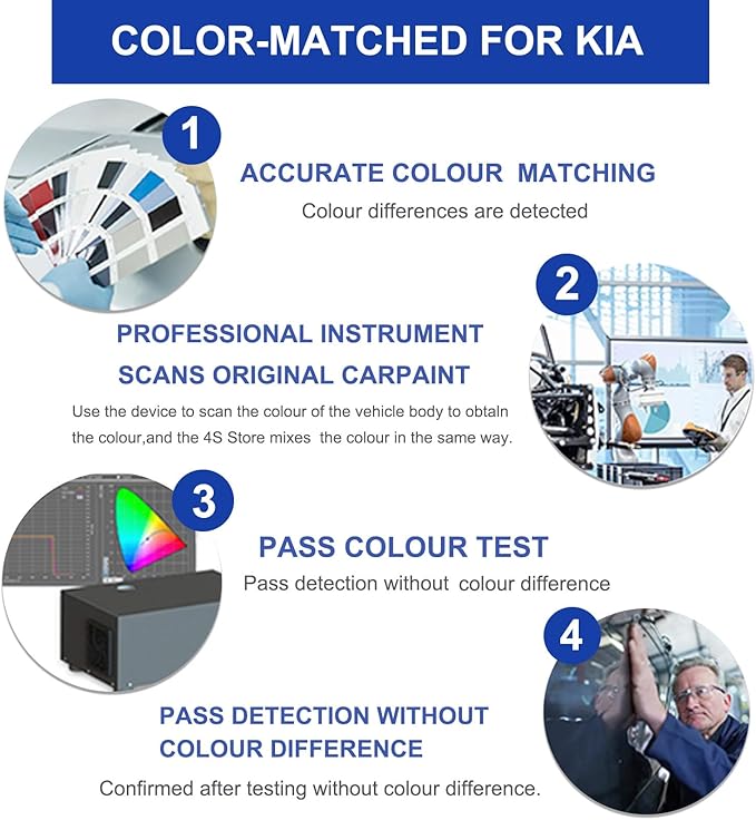 Fusion Black Touch Up Paint for Kia-Exact Match–Chips and Nicks Car Paint - Image 7