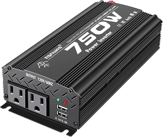 12V to 110V Inverter - 750W Car Inverter by TVNIKDPOWERINVERTER