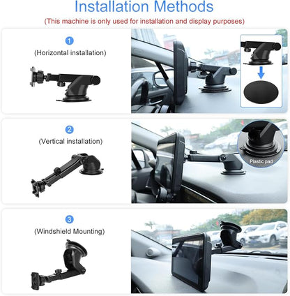Hikity Wireless Carplay Android Auto Portable Car Stereo 7 Inch Touchscreen Car - Image 5