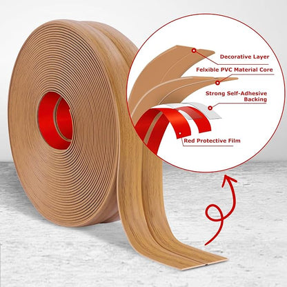 Flexible Wall Corner Protector Moulding Trim Peel and Stick Wall Corner Guards - Image 3