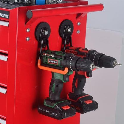 ULIBERMAGNET Magnetic Power Tool Organizer, Cordless Drill Garage Hook Heavy by ULIBERMAGNET