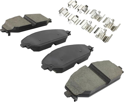 Premium Ceramic Front Brake Pads Compatible - Image 2