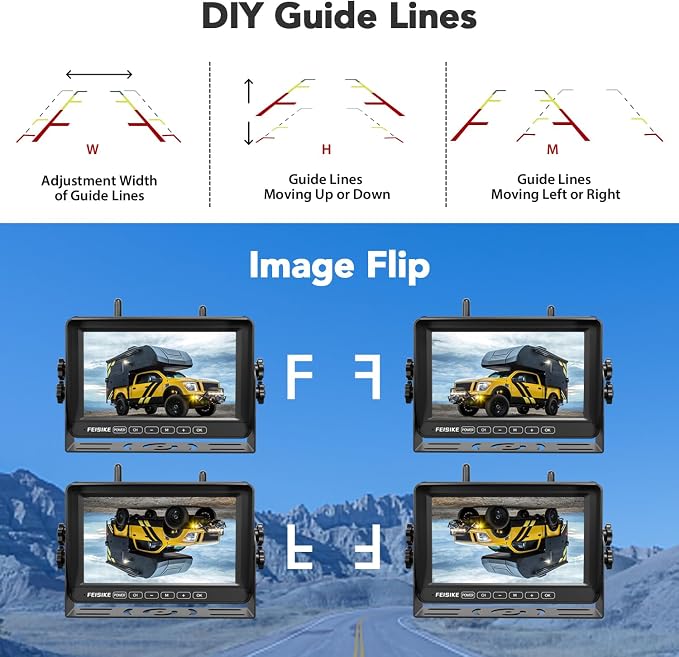 Dual RV Backup Camera Wireless - Image 6