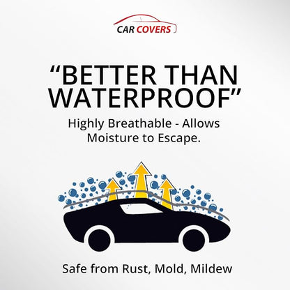 CarCovers Weatherproof SUV Cover & Warranty Compatible - Image 3