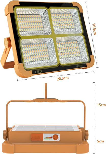 Portable LED Work Solar Light 100W 16500mAh 10000 LM - Image 5