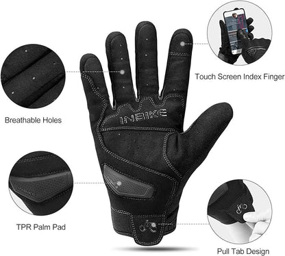 INBIKE Breathable Mesh Motorcycle Gloves Touchscreen - Image 2