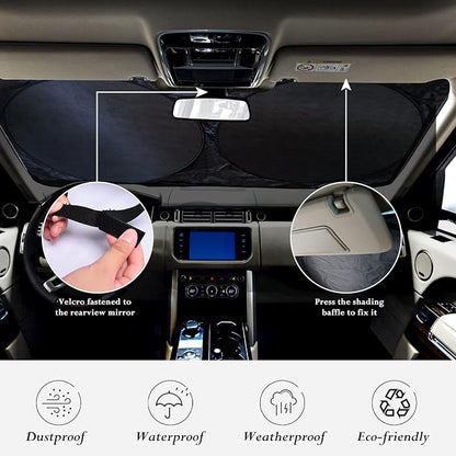 Sun Shade for Ford Taurus 2013 2014 2015 2016 2017 2018 2019-2023 Accessories - Image 6
