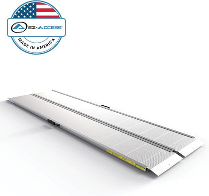 EZ-ACCESS Traverse 8 Foot Durable Aluminum Singlefold Edgeless Curbless - Image 2