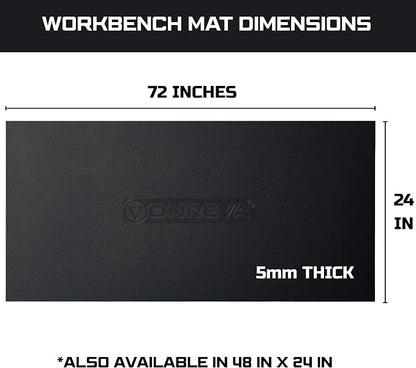 Workbench Mat 24X72 Inches, EVA Work Mat, Protect Your Work Bench Top, Heavy - Image 3