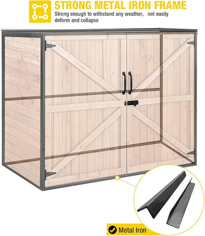 Aivituvin Outdoor Storage Shed Upgraded - Image 2
