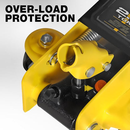 YELLOW JACKET 2.5 Ton Trolley Jack Hydraulic Low Profile Floor Jack - Image 5
