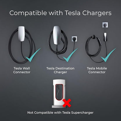 Lectron Tesla to J1772 EV Charging Adapter – NACS Converter, 48 Amp & 250V - Image 3