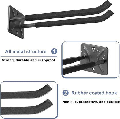 WALMANN Garage Hooks, Heavy Duty 12-inch Wall Hooks - Image 5