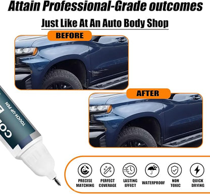 Lakeshore Blue Metallic Touch Up Paint Compatible - Image 2