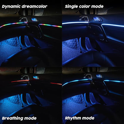 Interior Car LED Lights, RGB Dream Color Acrylic LED Lights - Image 2