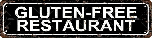 RESTAURANT Non-Embossed Vintage Metal Tin Street Sign Bar Cafe Garage Cave Home by Unknown
