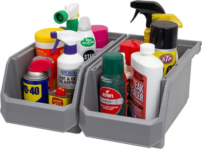 Plastic Containers for Organizing and Storage Bins for Closet, Garage or Pantry - Image 4