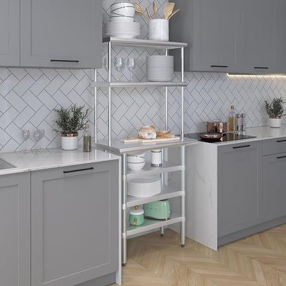 Amgood 18" x 30" Stainless Steel Work Table - Image 5
