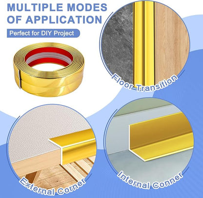 Wall Corner Protector Moulding Trim Peel and Stick Wall Corner Guards Trim - Image 5