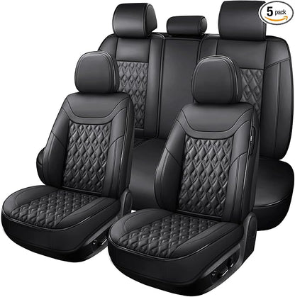Car Seat Covers Full Set, Leather Seat Covers by COMFDRIVESEATCOVERS