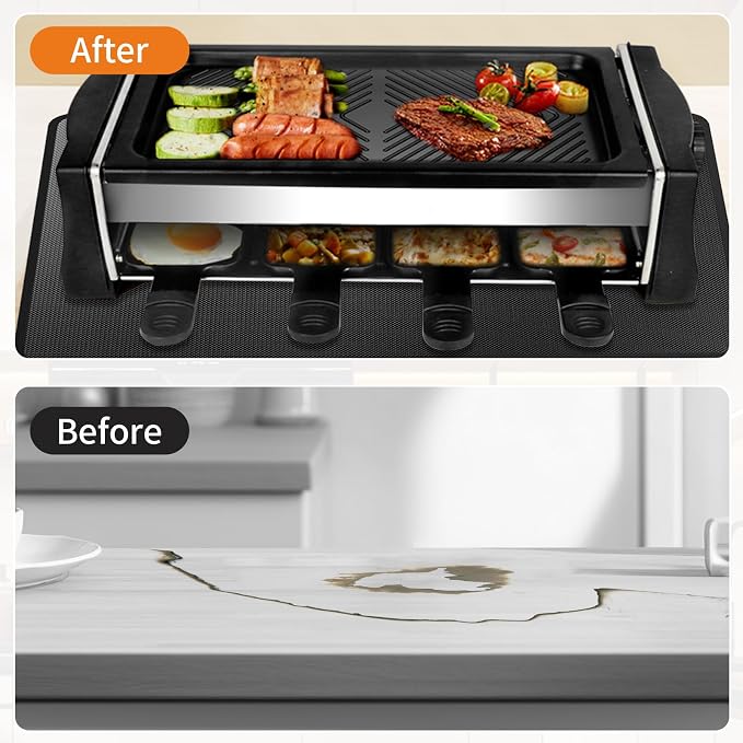 Heat Resistant Grill Mat, 15 x 18 inches Double-sided fireproof and waterproof - Image 3