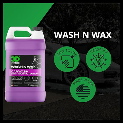 3D Wash N Wax Car Wash Soap - Image 4