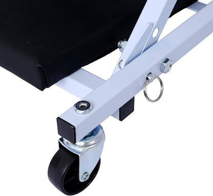 Mechanic Creeper and Stool, 2-in-1 Garage Tool, 300 lbs Capacity, Low Profile - Image 8