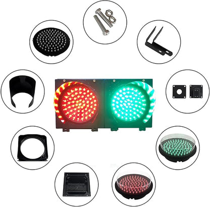 WilkSxyc Red/Green Traffic Stop Light, LED Traffic Light Lamp - Image 5