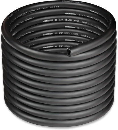 EVIL ENERGY 3/4" Heater Hose Coolant Radiator Straight 100PSI SAE 20R3 25FT by EVILENERGY