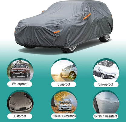 Premium Car Cover Custom Fit Toyota Highlander, 16 Layers Heavy Duty Car Cover - Image 4