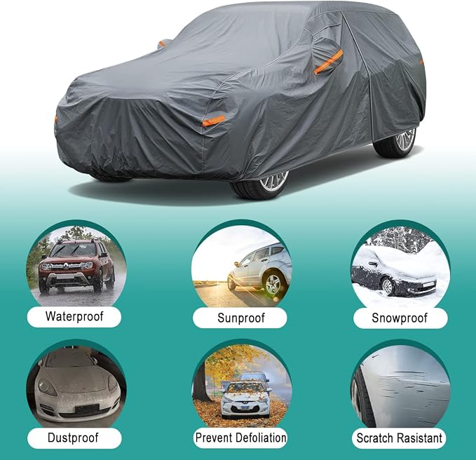 Premium Car Cover Custom Fit Mazda CX-9/CX-90/CX 9/CX 90, 16 Layers Heavy Duty - Image 4