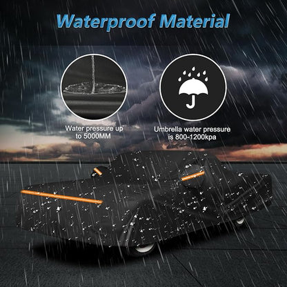 Car Cover for Ford Ranchero 1957-1959 1968-1979, Waterproof 210D Oxford Cloth - Image 5