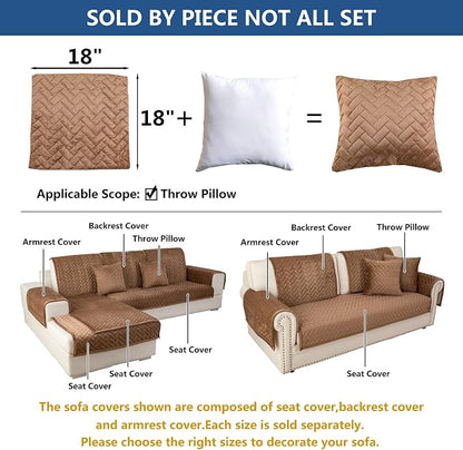Eismodra Throw Pillows, Couch Cover, Sofa Cover, Sectional Couch Covers - Image 5