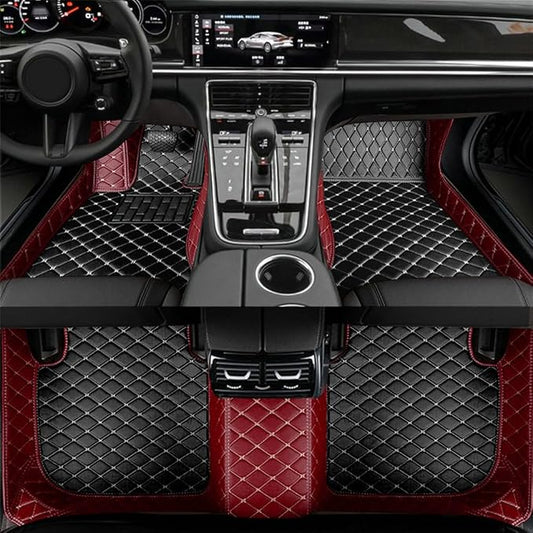 Custom Artificial Leather Waterproof All-Weather Car Floor Mats Fit by SLFCWA