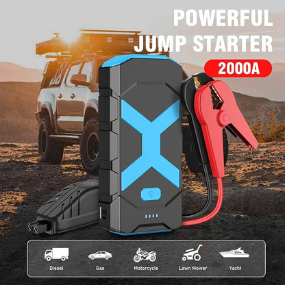 2000A Car Battery Jump Starter, 12V Car Jumper Starter Portable - Image 8
