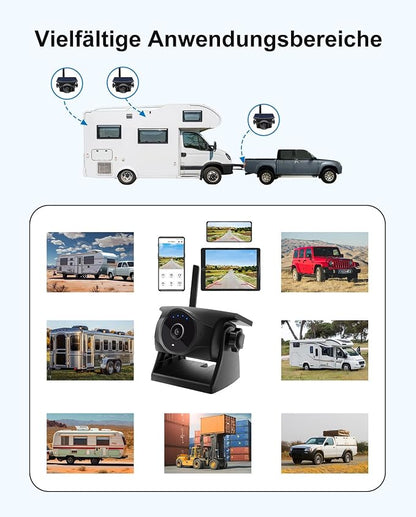 1080P Solar Wireless Backup Camera - Image 7