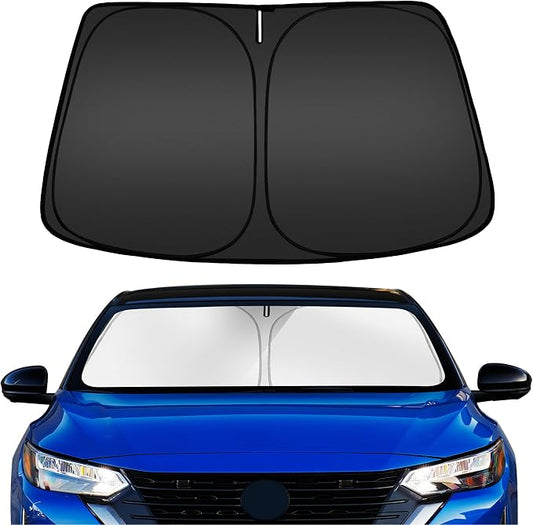 ARISMOTOR Windshield Sun Shade for Ni-ssan Sentra Sedan 2020-2025, Custom Fit by ARISMOTOR