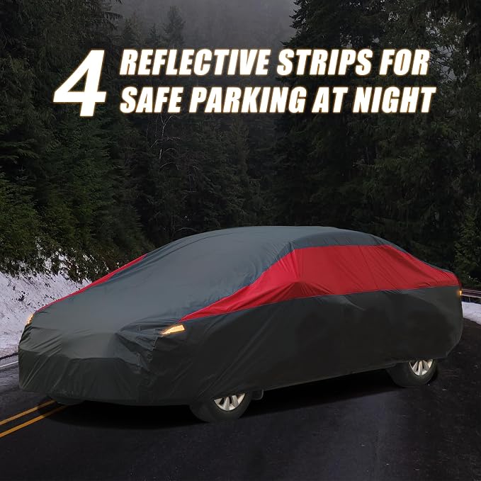 Car Cover Waterproof All Weather, Outdoor Car Cover - Image 6