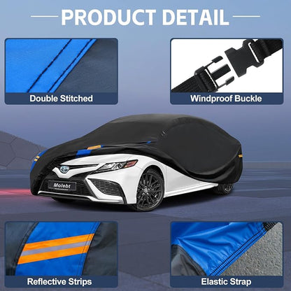 SUV Car Cover Waterproof All Weather - Image 3