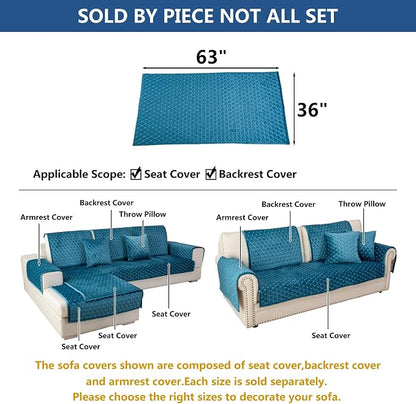 Eismodra Couch Cover, Sectional Couch Covers, Sofa Covers - Image 5
