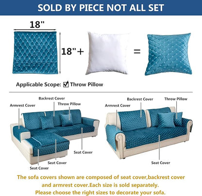 Eismodra Throw Pillows, Couch Cover, Sofa Cover, Sectional Couch Covers - Image 5