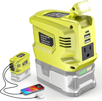 200W Portable Power Inverter Compatible by Ecarke